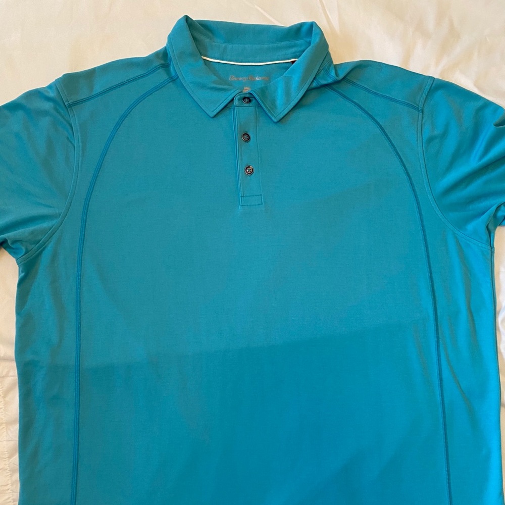Light blue Tommy Bahama polo